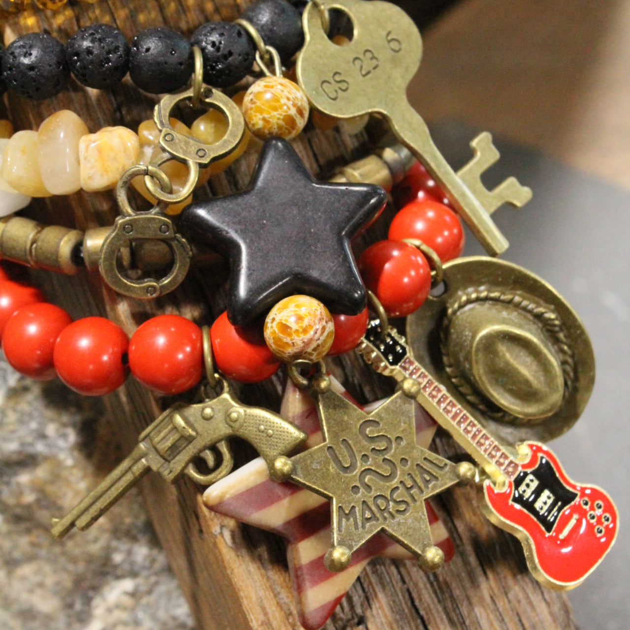 Johnny Cash A Chart Topper Bracelet Set