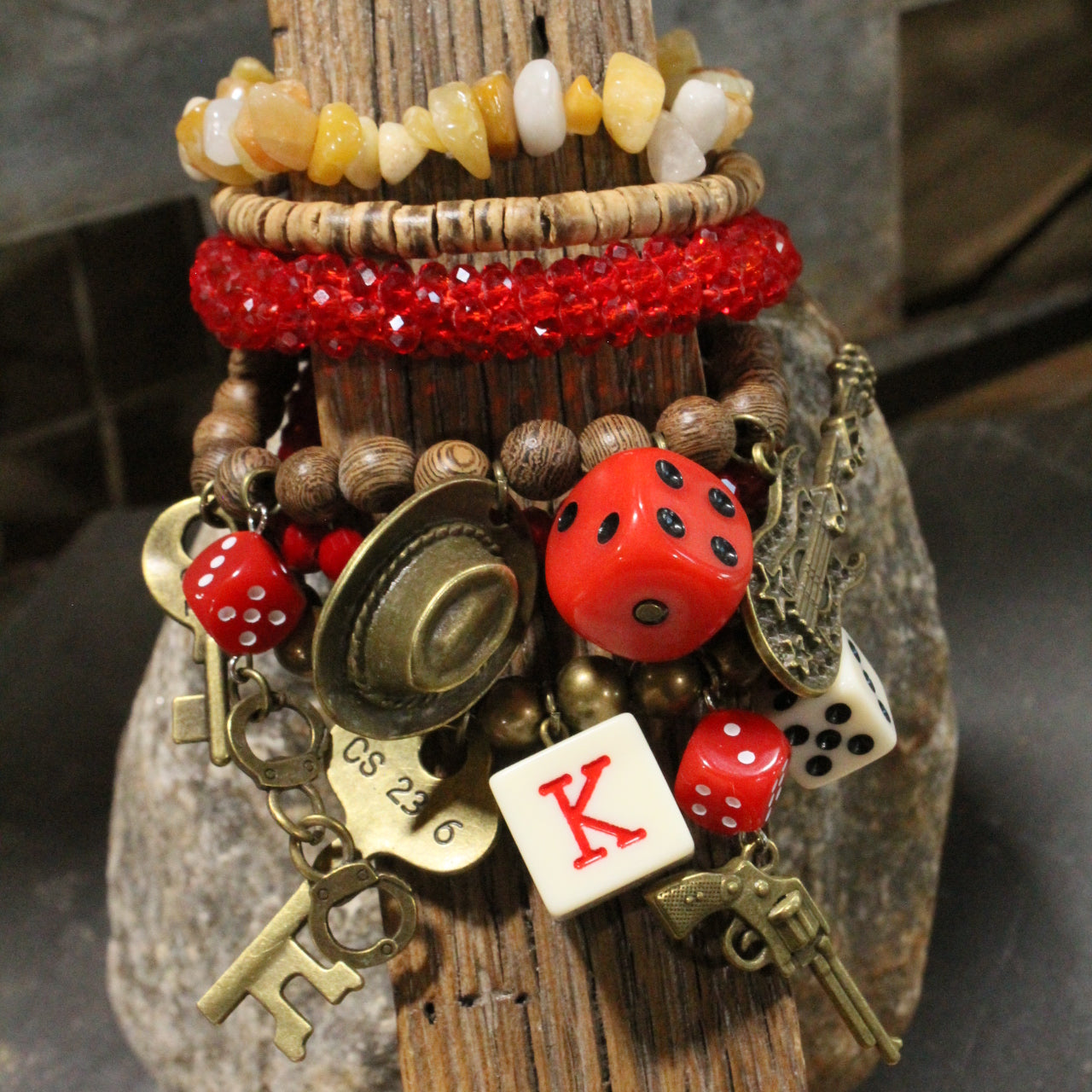 Strait Out Of Country Bracelet Set