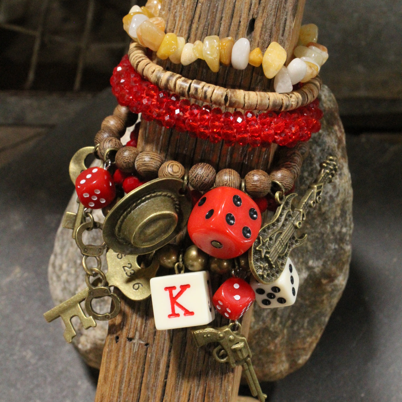 Strait Out Of Country Bracelet Set
