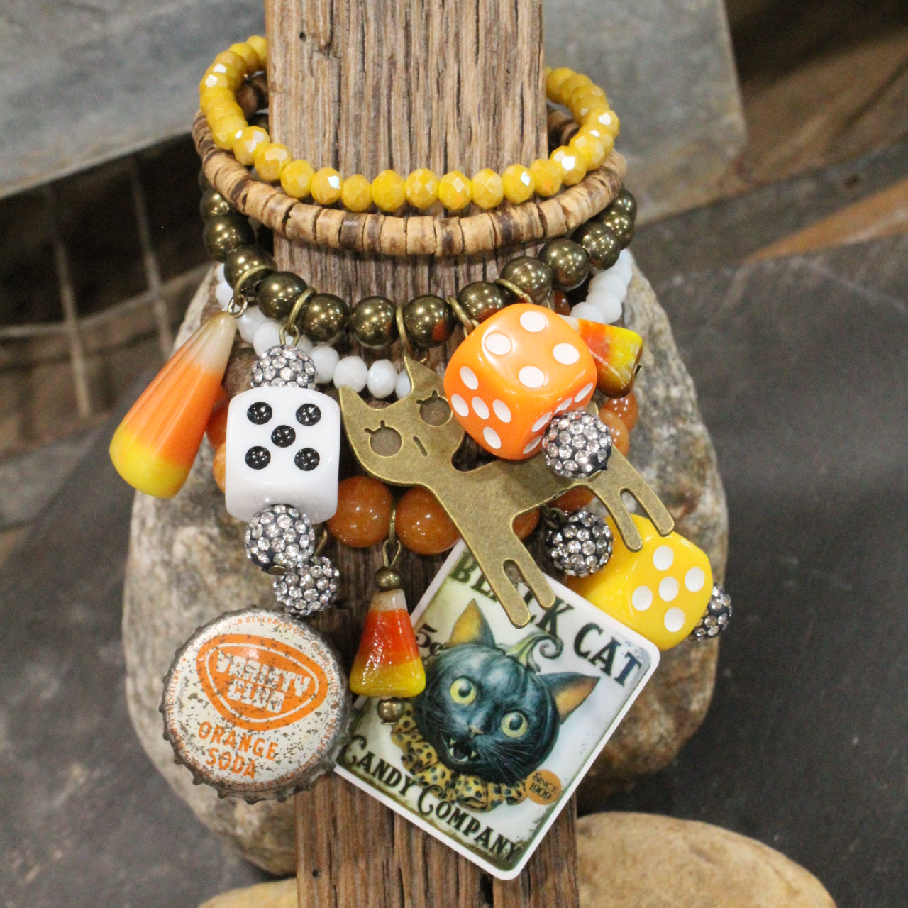 Black Cat Candy Company Charm'd Bracelet Set
