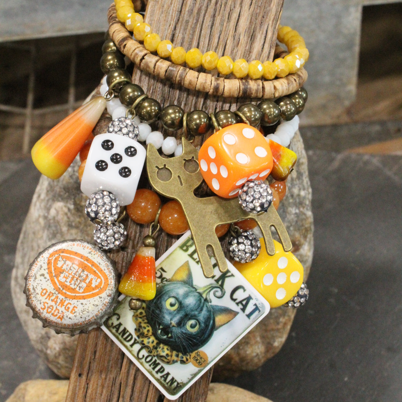 Black Cat Candy Company Charm'd Bracelet Set