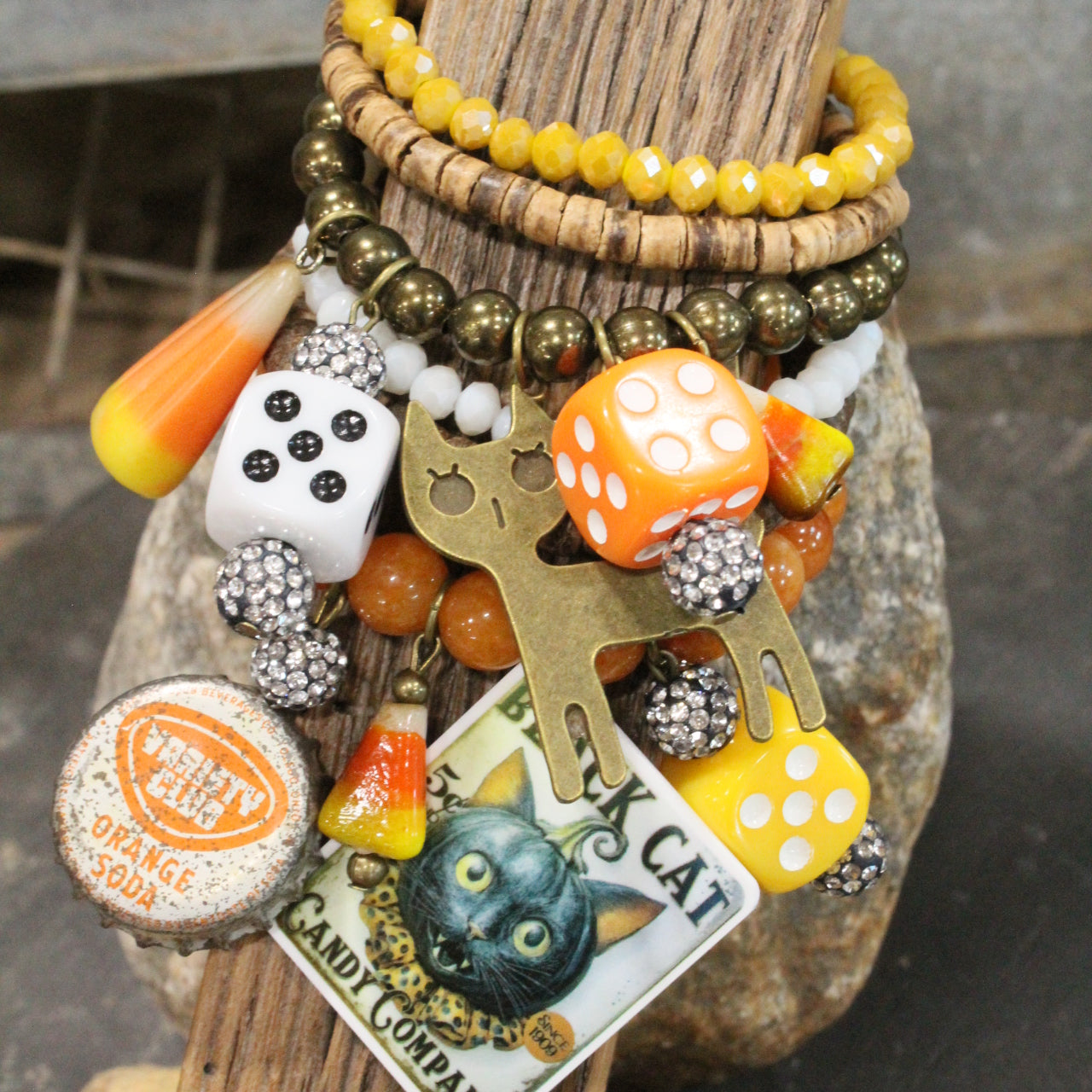 Black Cat Candy Company Charm'd Bracelet Set