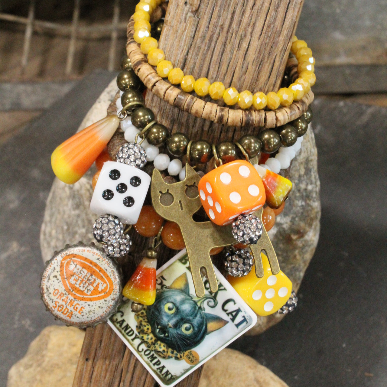 Black Cat Candy Company Charm'd Bracelet Set