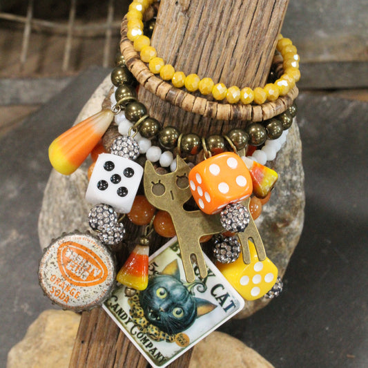 Black Cat Candy Company Charm'd Bracelet Set