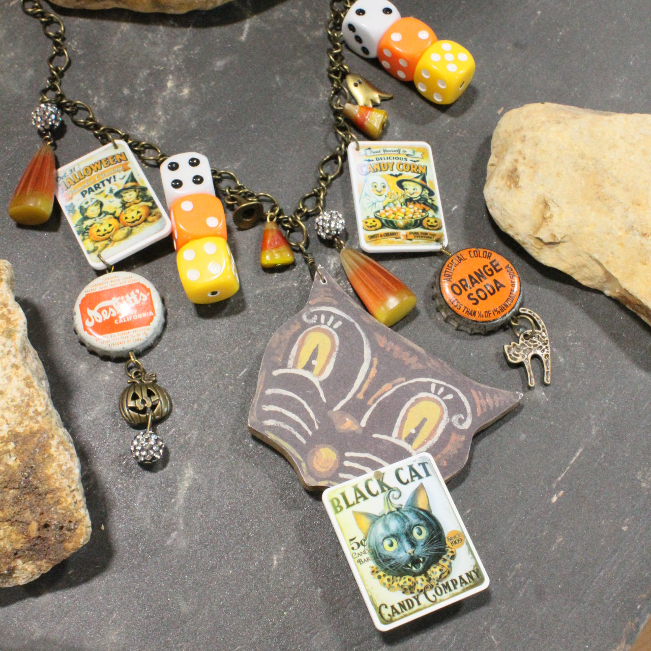 Black Cat Candy Company Charm'd Necklace