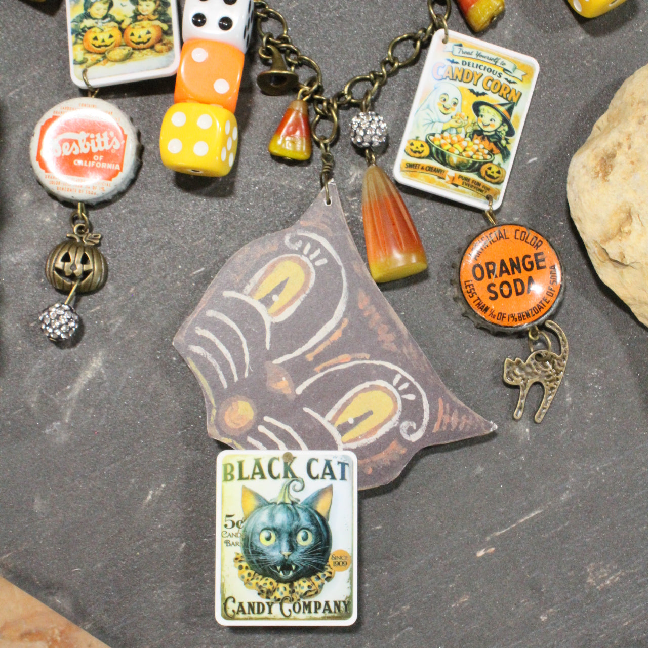 Black Cat Candy Company Charm'd Necklace