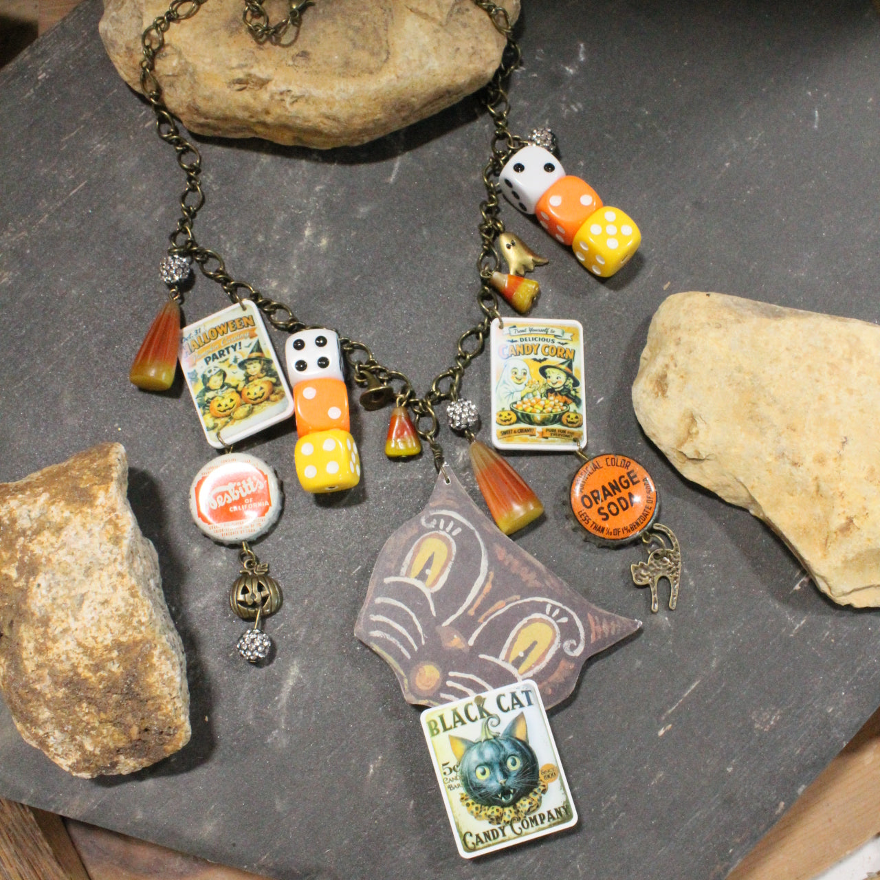 Black Cat Candy Company Charm'd Necklace