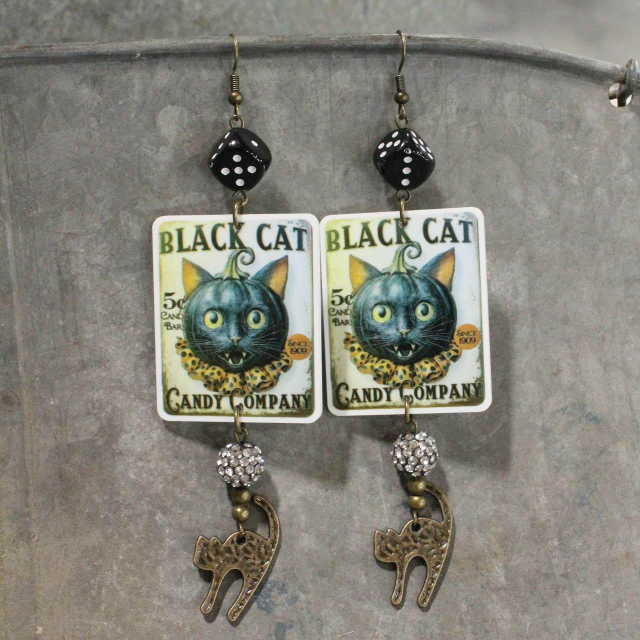 Black Cat Candy Company Dangle Earrings