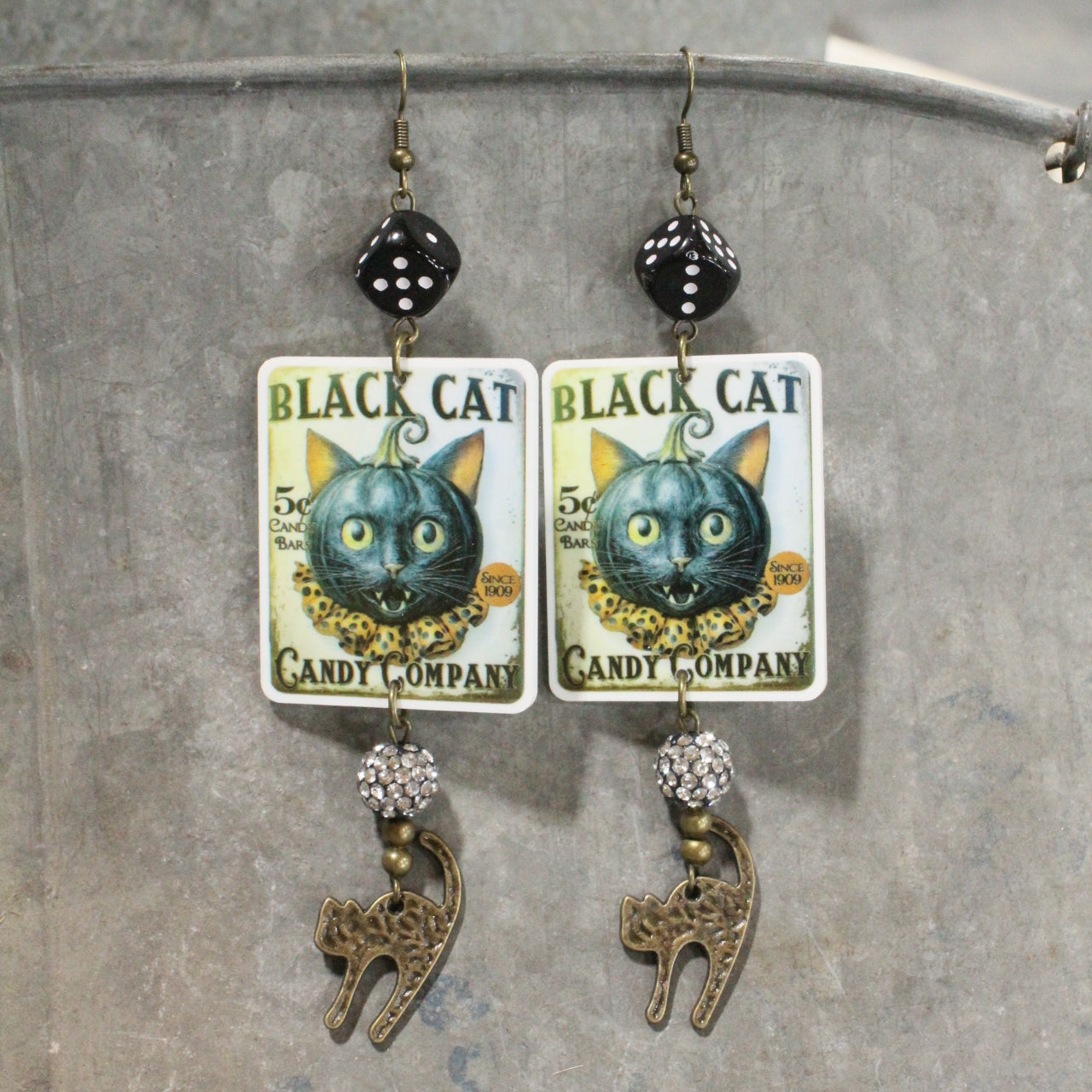 Black Cat Candy Company Dangle Earrings