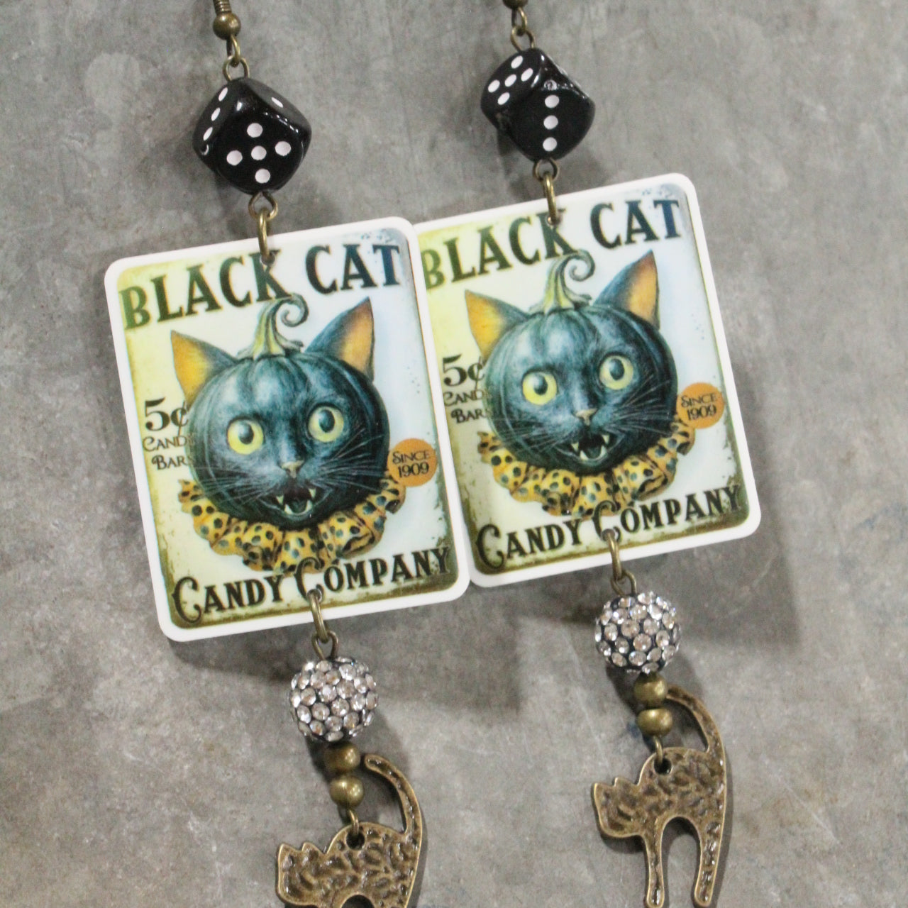 Black Cat Candy Company Dangle Earrings