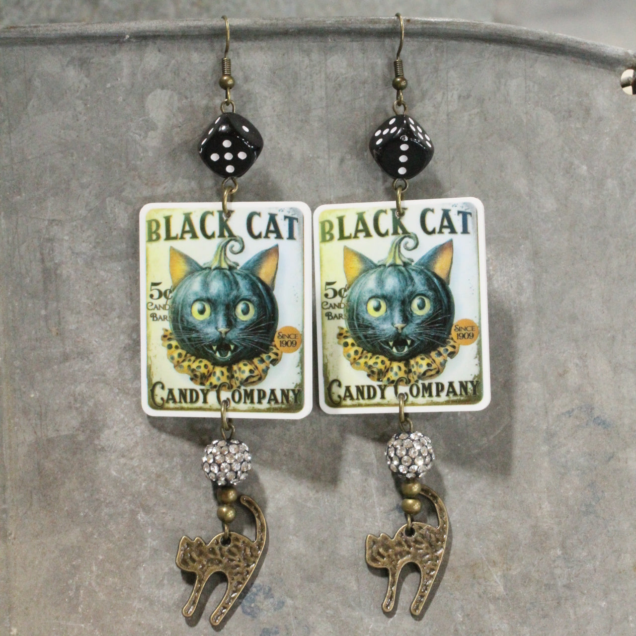 Black Cat Candy Company Dangle Earrings