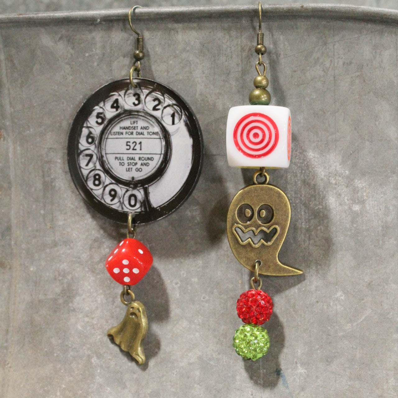 Ghost Busters Charm'd Dangle Earrings