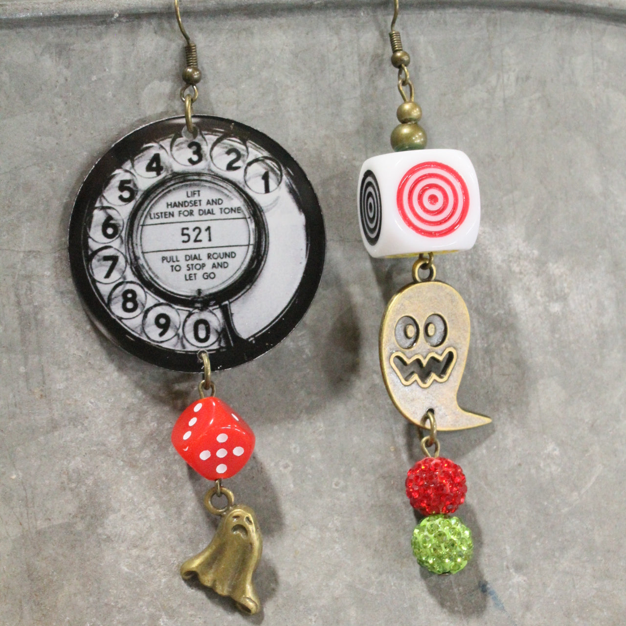 Ghost Busters Charm'd Dangle Earrings