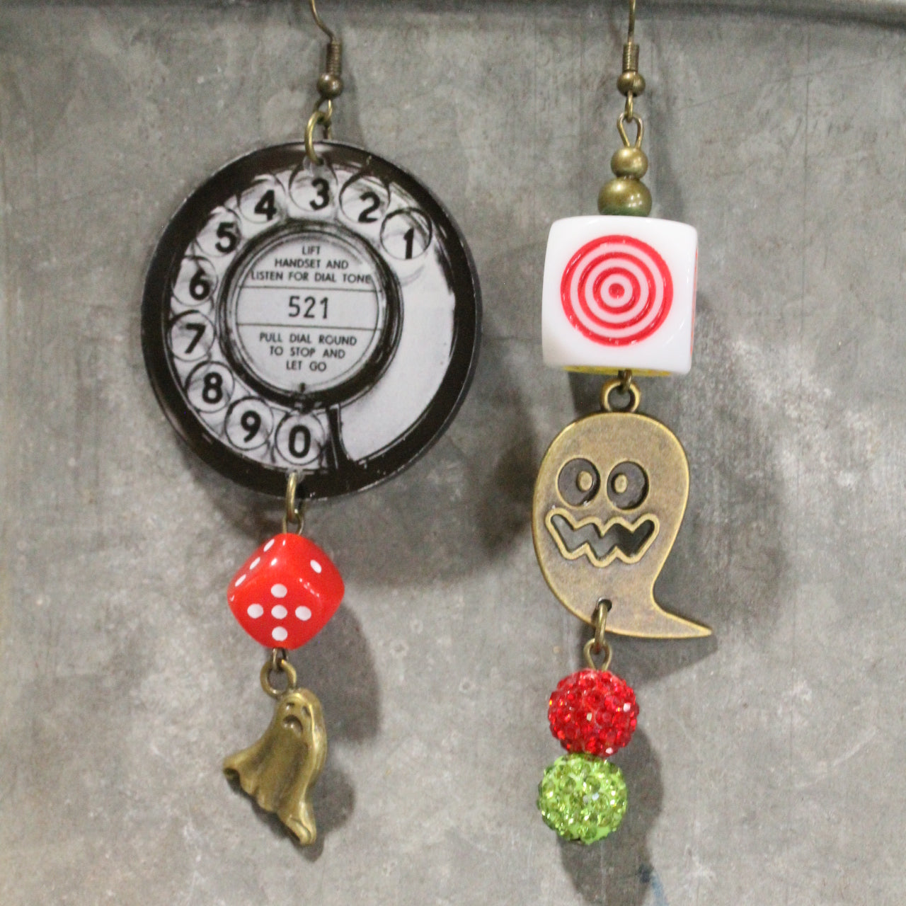 Ghost Busters Charm'd Dangle Earrings