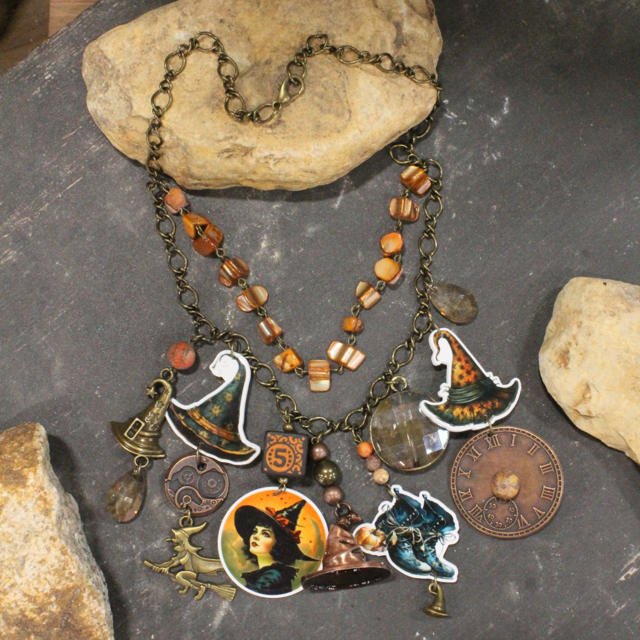 Going To Put A Spell On You Charm'd Necklace