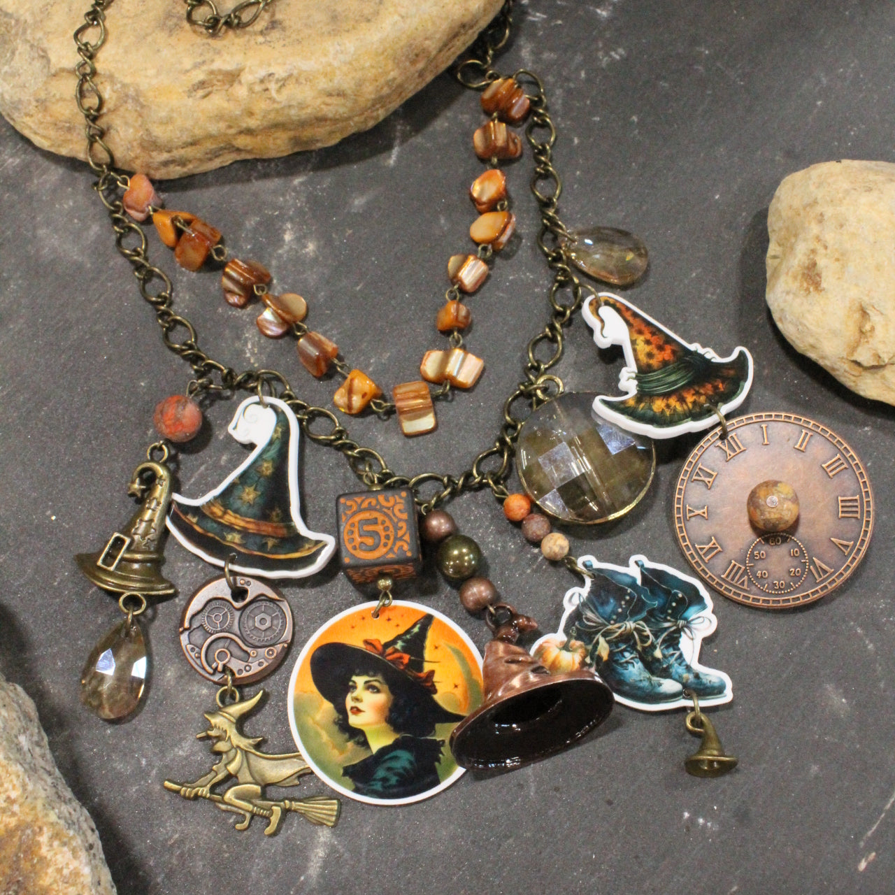 Going To Put A Spell On You Charm'd Necklace