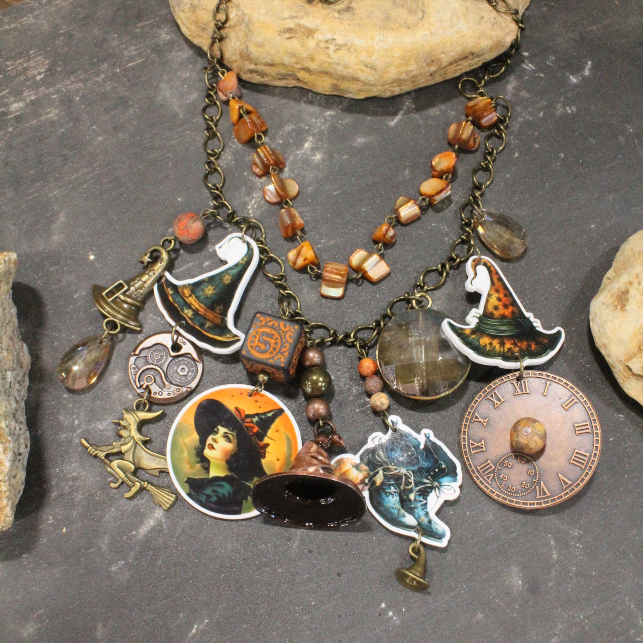 Going To Put A Spell On You Charm'd Necklace