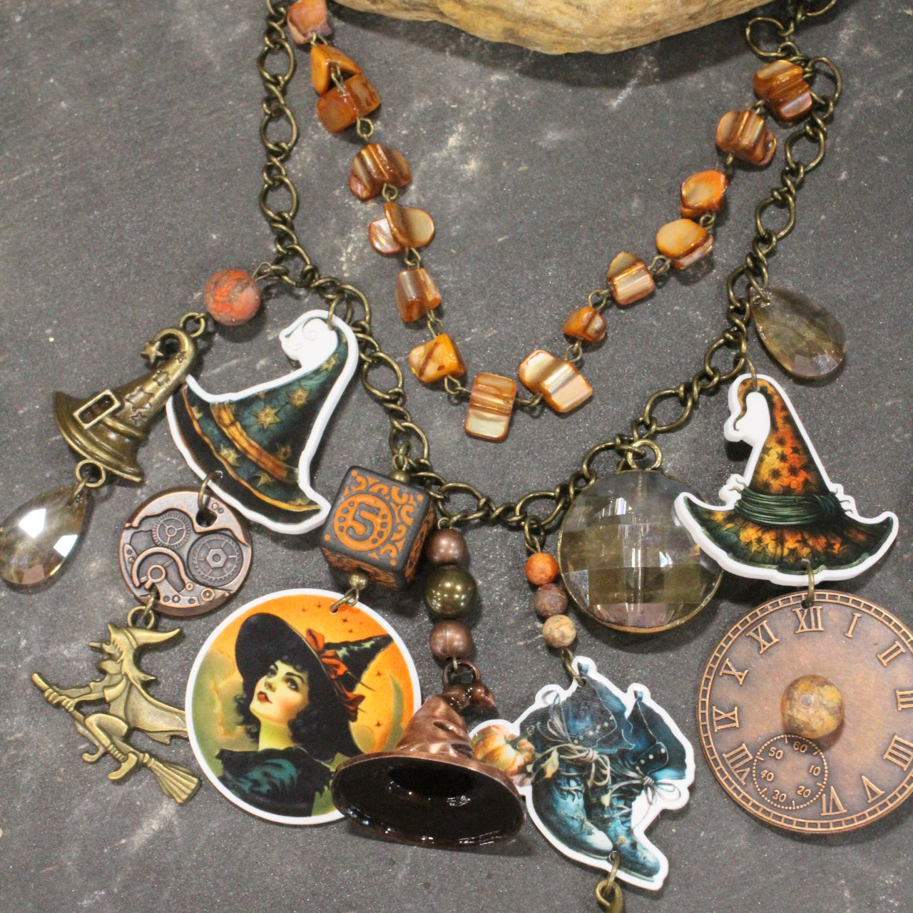 Going To Put A Spell On You Charm'd Necklace