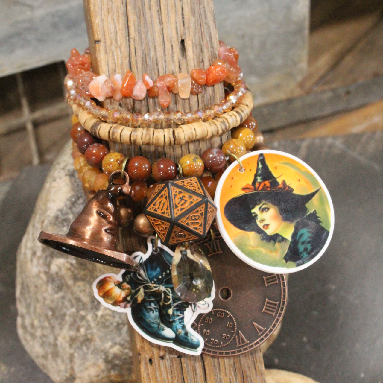 Going To Put A Spell On You Charm'd Bracelet Set