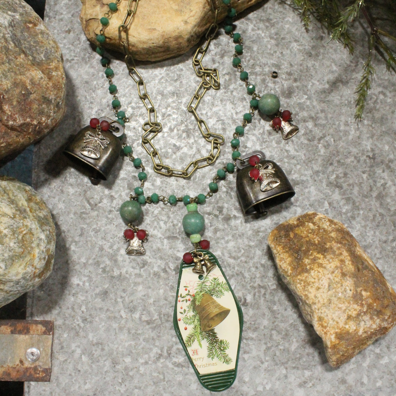 Jingle Bell Rock Charm'd Necklace