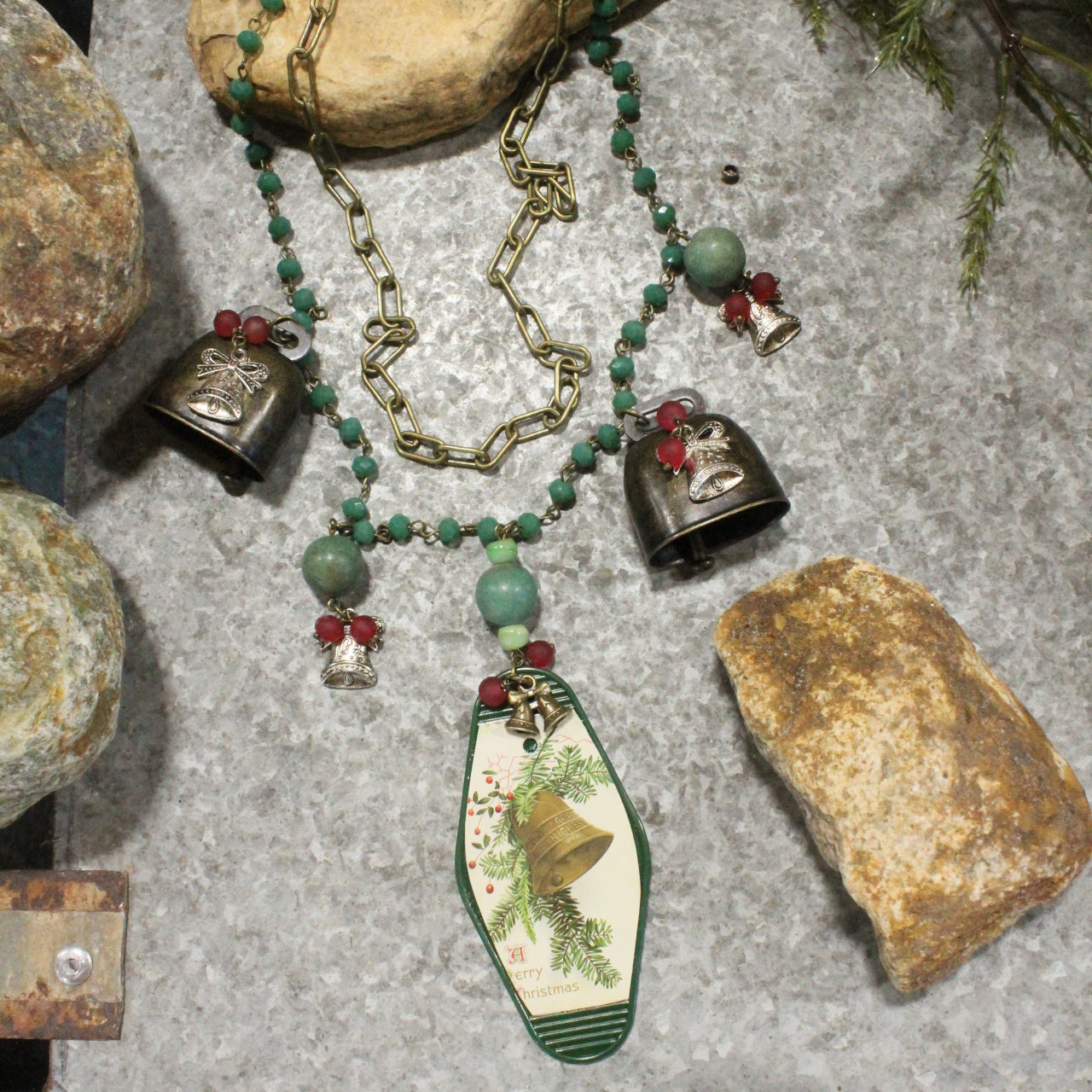 Jingle Bell Rock Charm'd Necklace