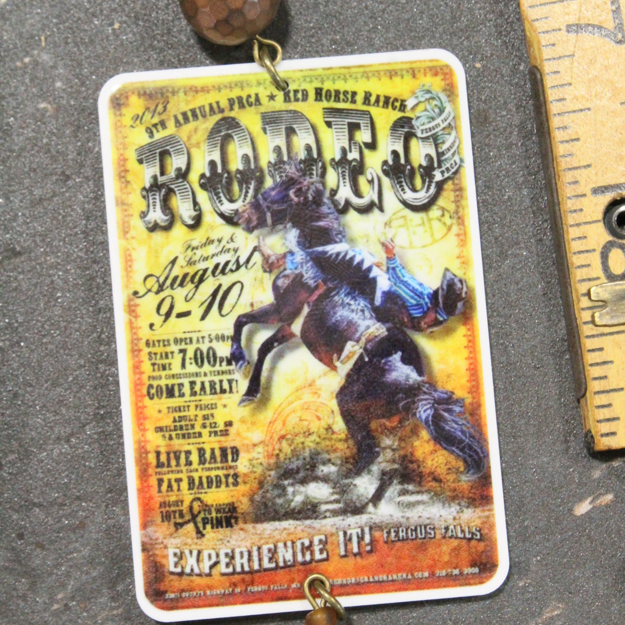 Rodeo Days In 1936 Charm'd Necklace