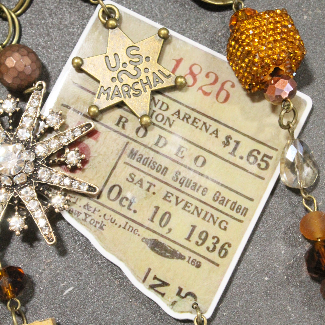 Rodeo Days In 1936 Charm'd Necklace