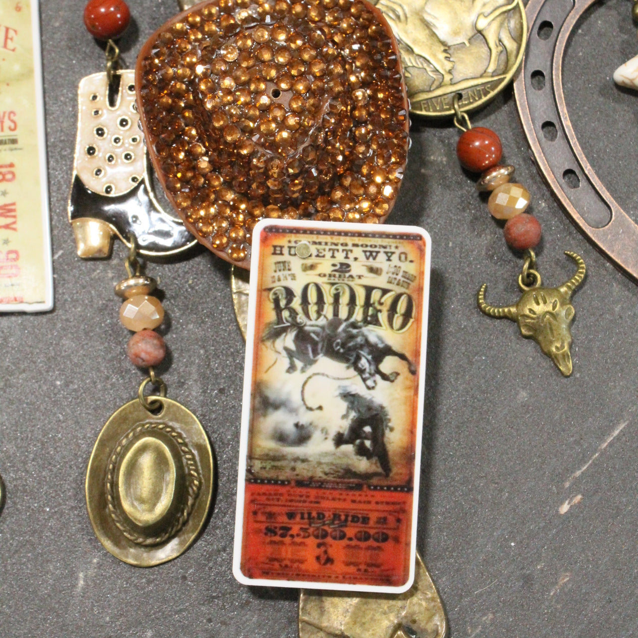 Rodeo Days On The Frontier Charm'd Necklace