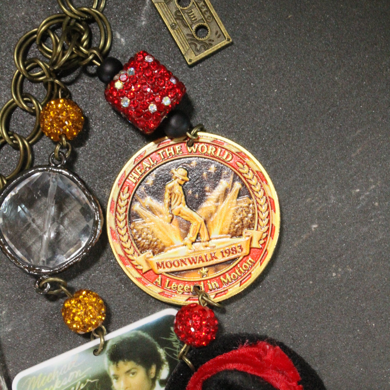 Just Beat It Necklace Set