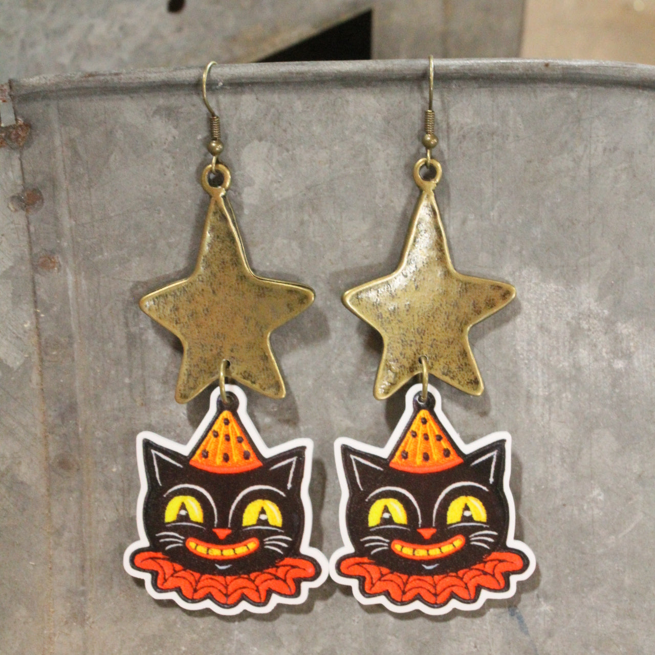 Moon Lit Night Dangle Earrings