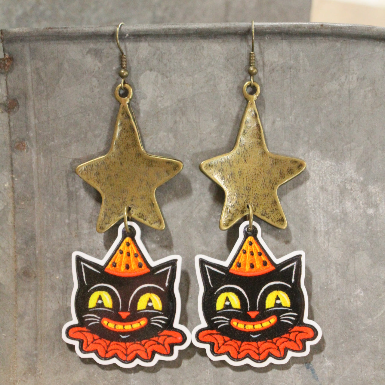 Moon Lit Night Dangle Earrings