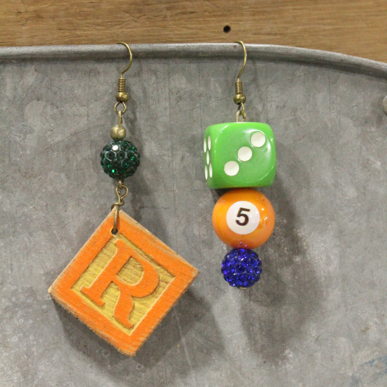 Land Of The Misfit Toys Dangle Earrings