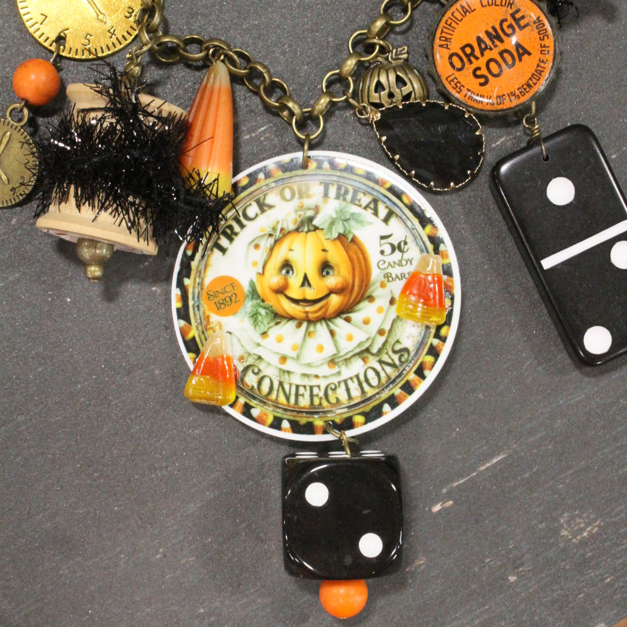 Trick Or Treat Confections Charm'd Necklace
