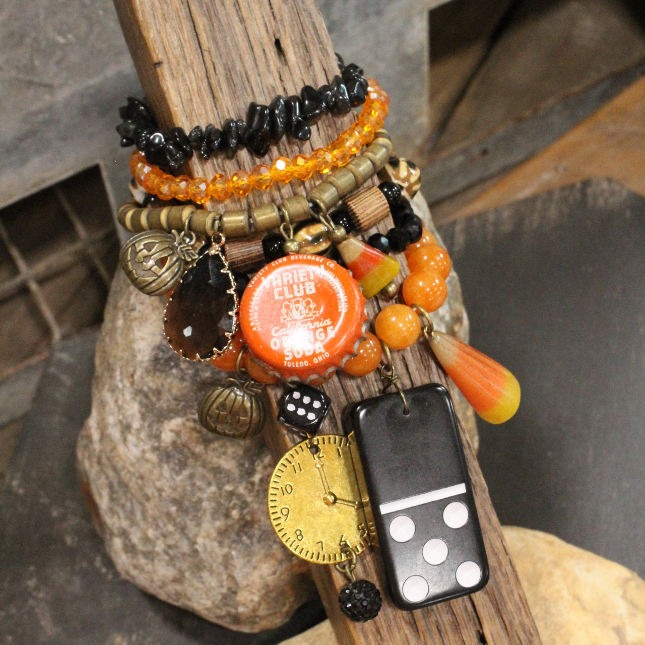 Trick Or Treat Confections Charm'd Bracelet Set