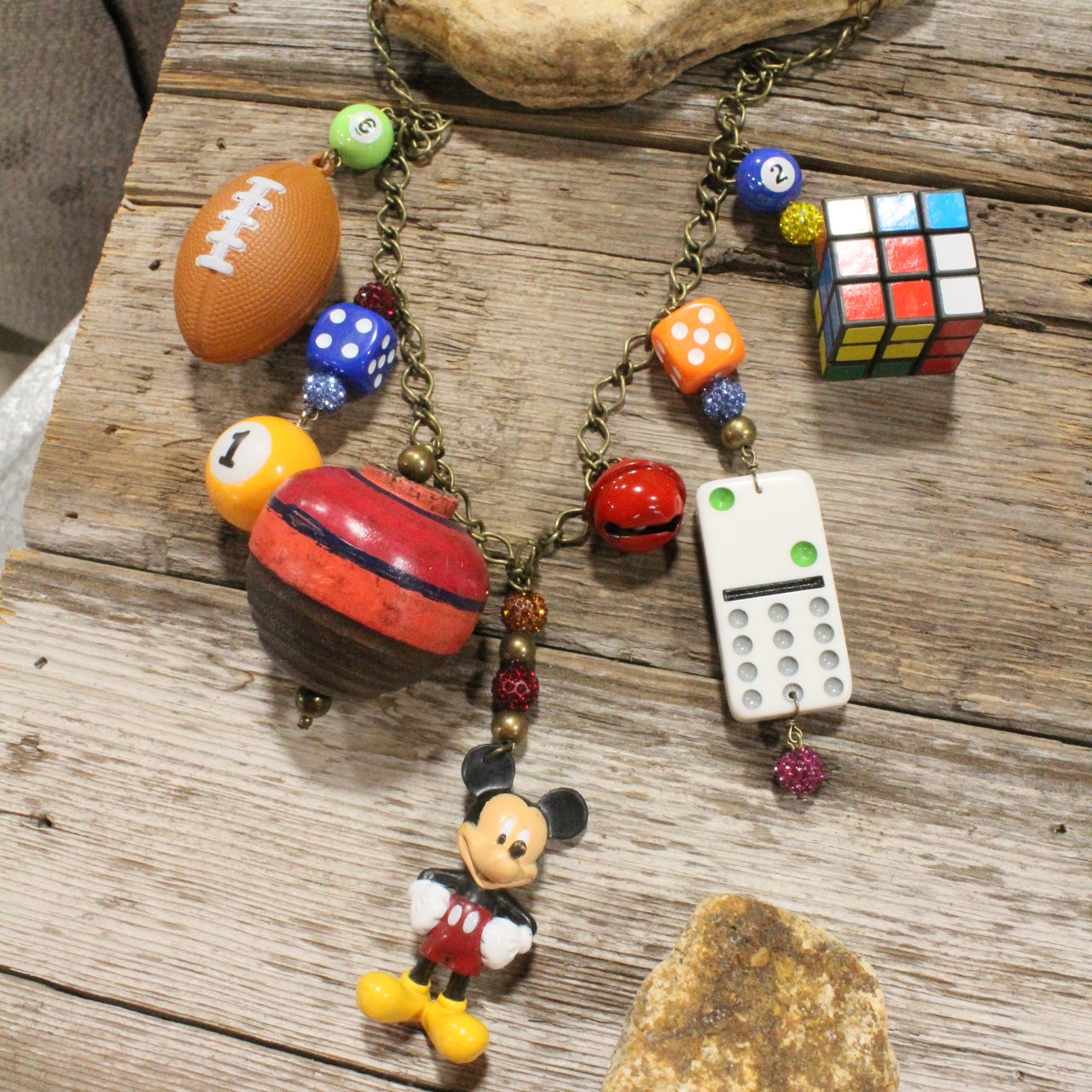 Land Of The Misfit Toys Charm'd Necklace