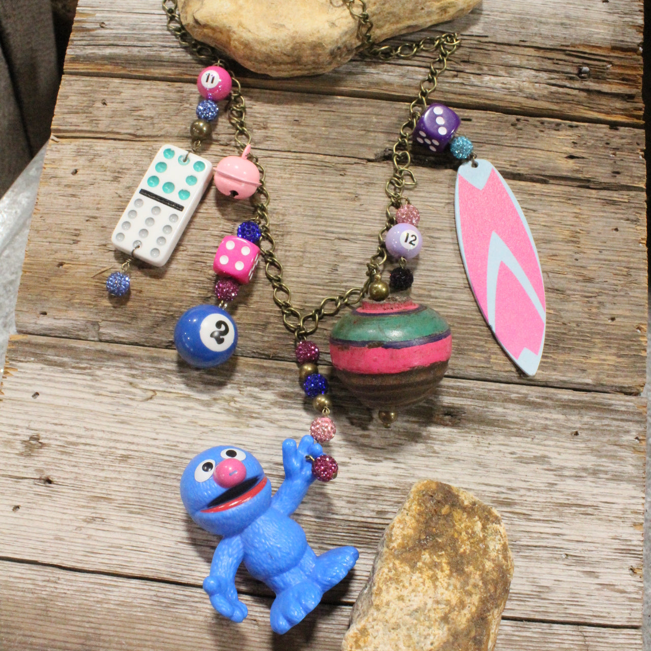 Land Of The Misfit Toys Charm'd Necklace