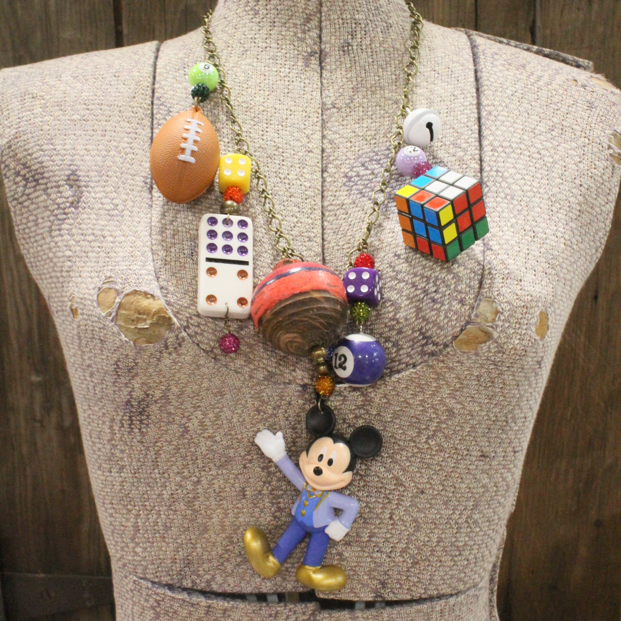Land Of The Misfit Toys Charm'd Necklace