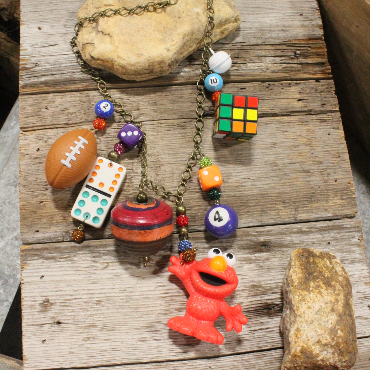 Land Of The Misfit Toys Charm'd Necklace