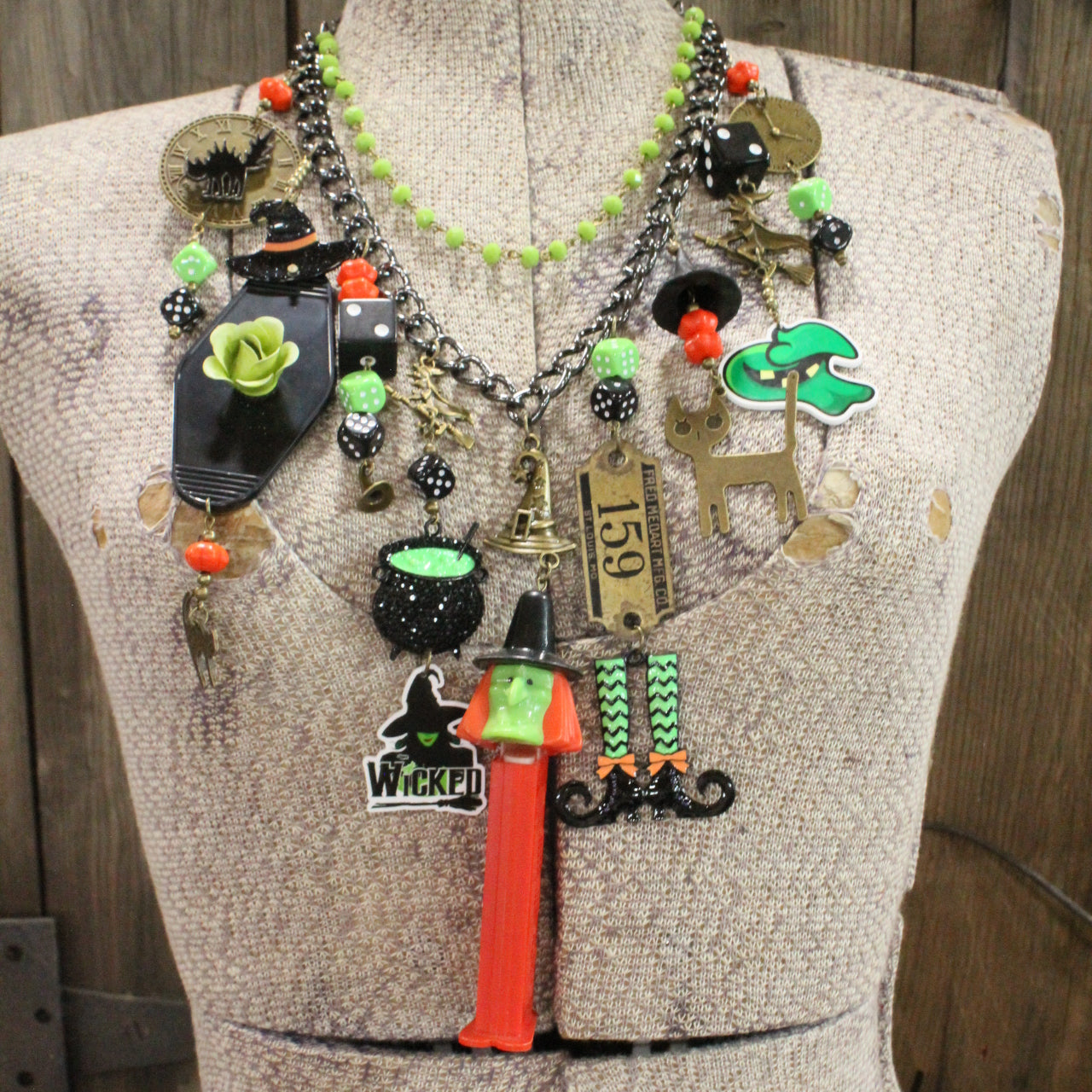 Just A Bit Wicked Charm'd Necklace