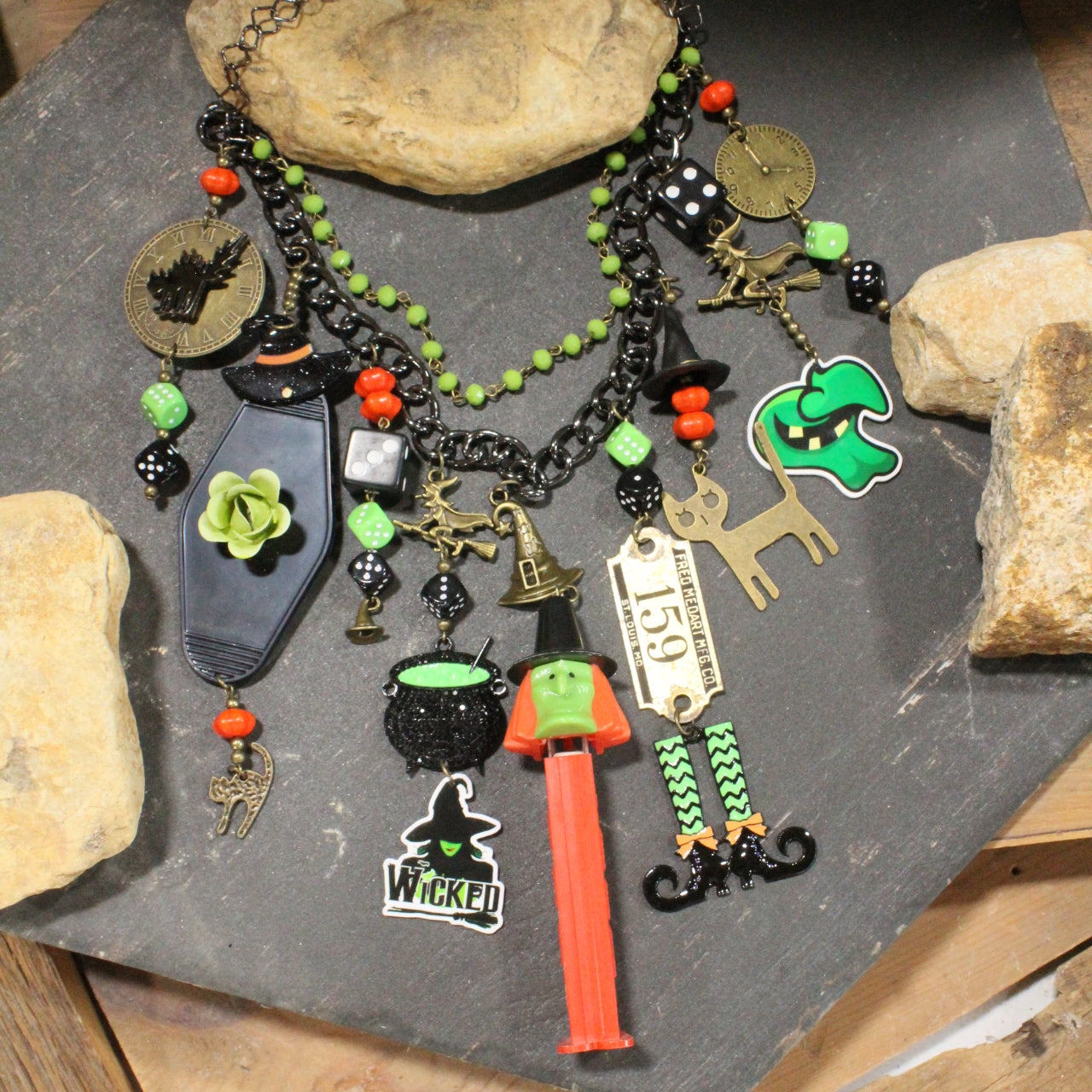 Just A Bit Wicked Charm'd Necklace