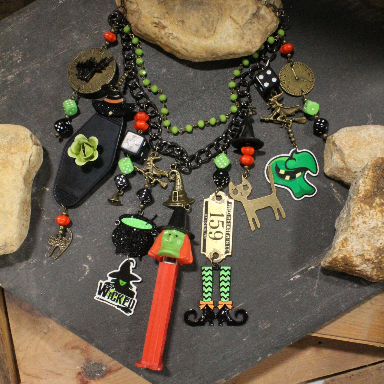 Just A Bit Wicked Charm'd Necklace