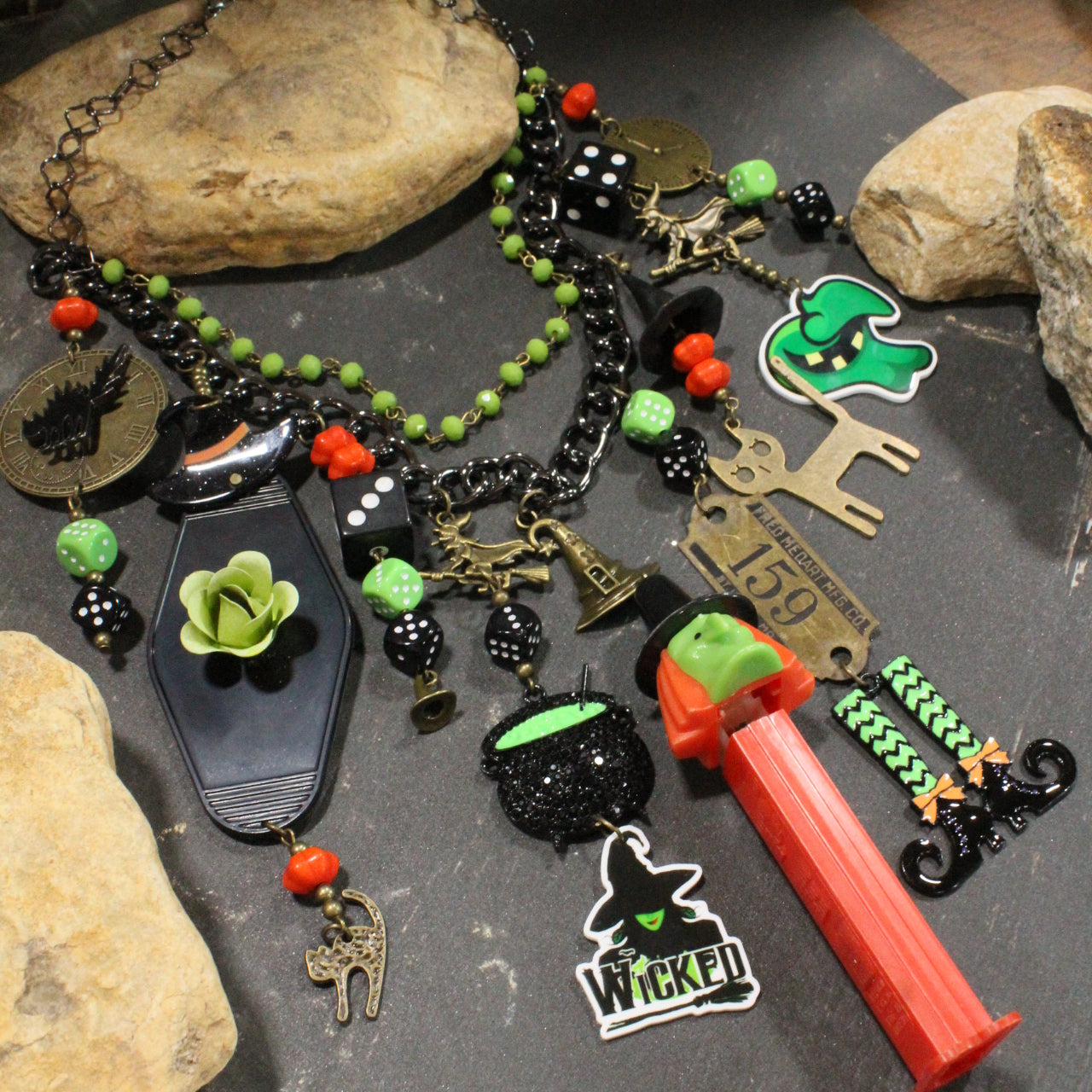Just A Bit Wicked Charm'd Necklace
