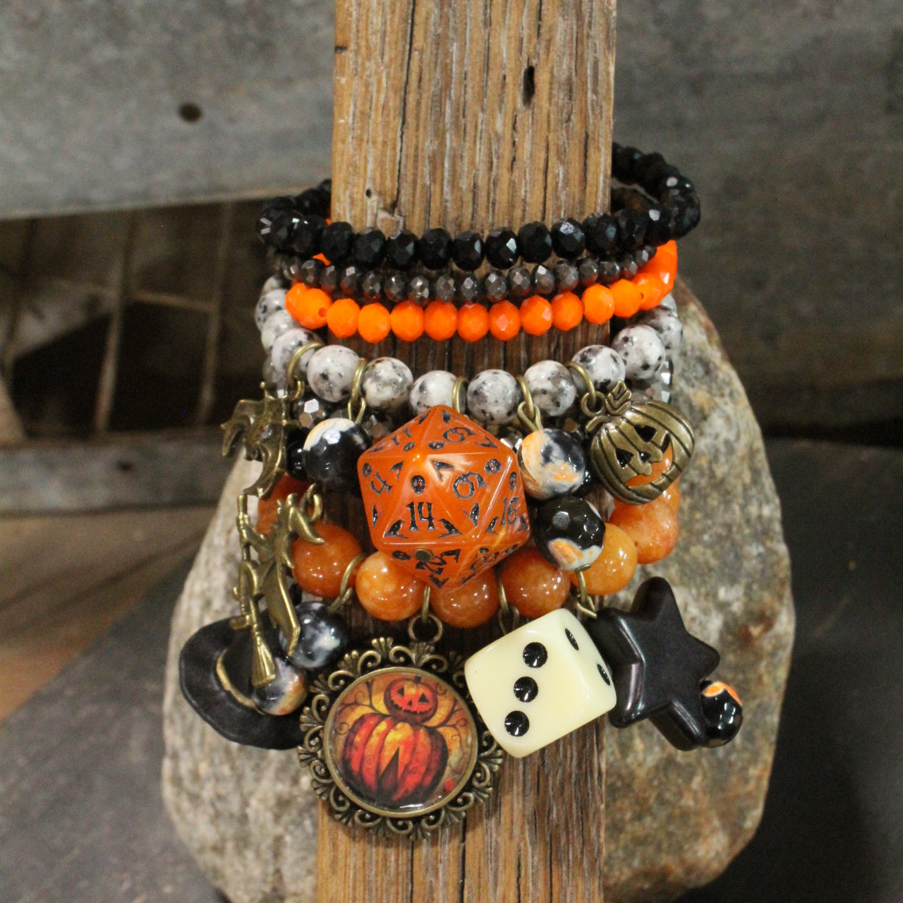 TRICK or TREAT Charm'd Bracelet Set