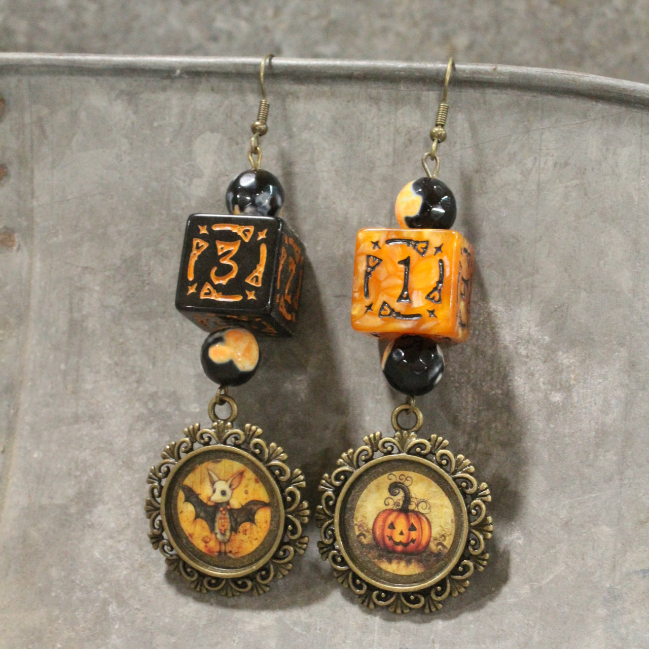 TRICK or TREAT Dangle Earrings