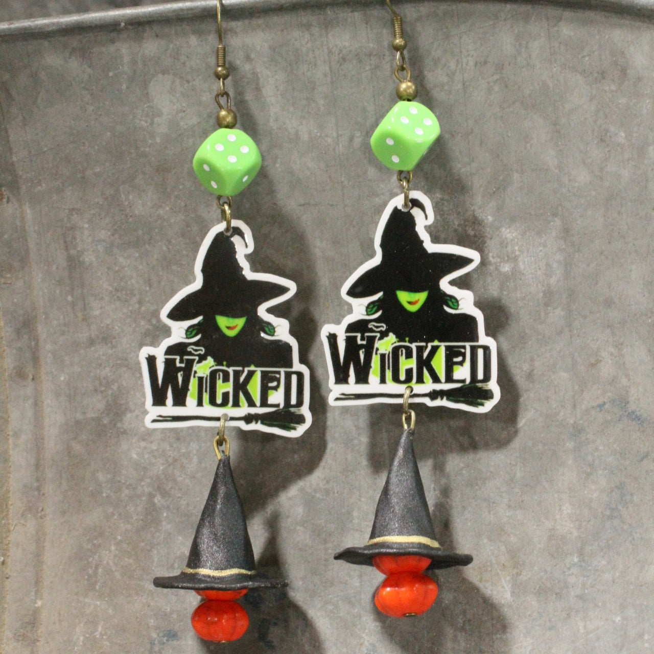 Just A Bit Wicked Dangle Earrings