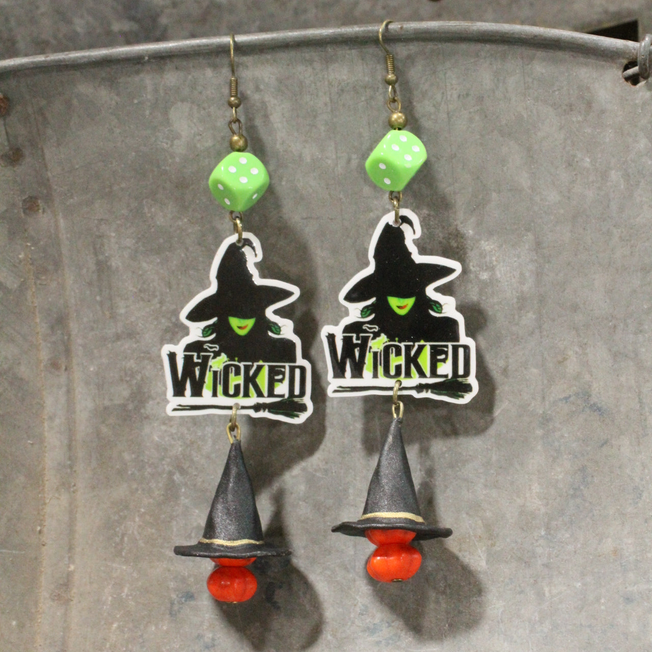 Just A Bit Wicked Dangle Earrings