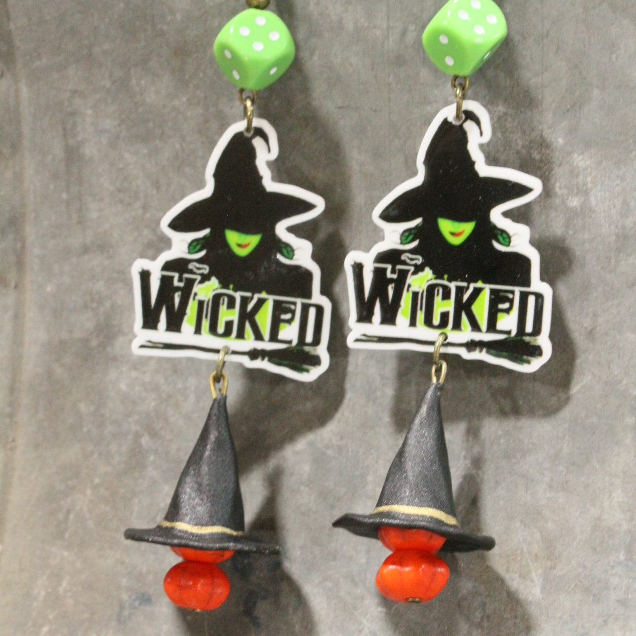 Just A Bit Wicked Dangle Earrings