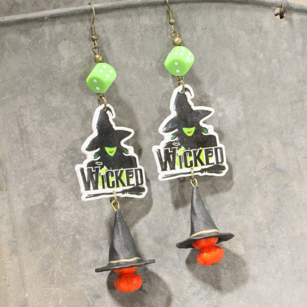 Just A Bit Wicked Dangle Earrings