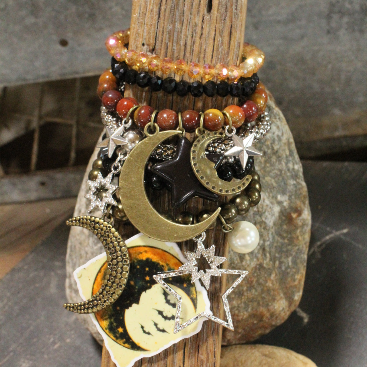Moon Shadows Charm'd Bracelet Set