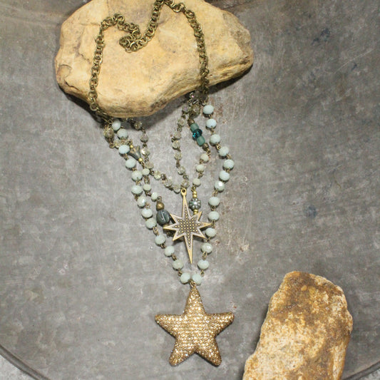 Star In The North Layered Necklace